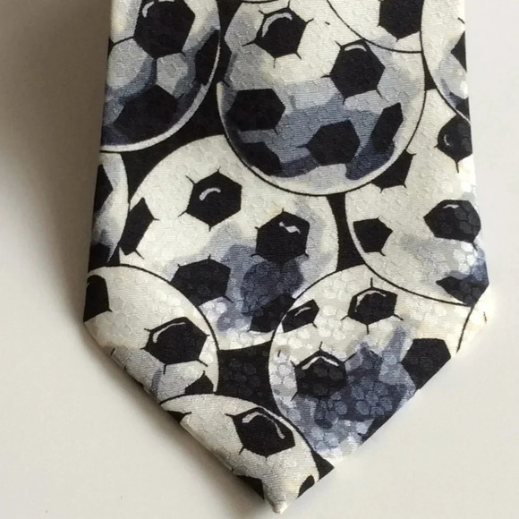 Alberto Perricci Other - Alberto Perricci Soccer Ball Vintage Silk Tie